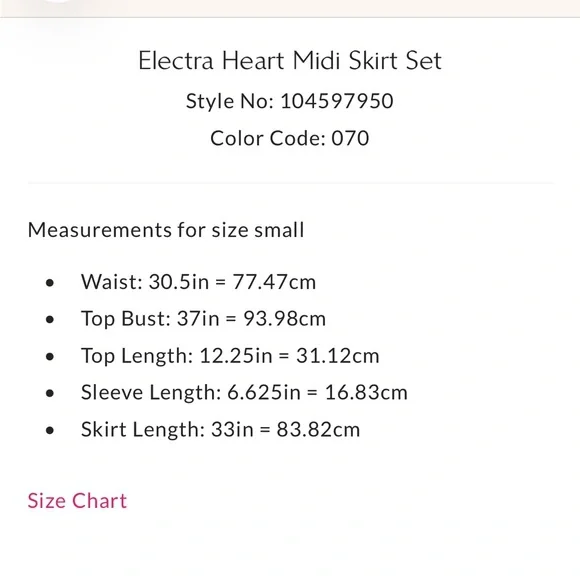 Free people Electra Heart Midi Skirt Set (golden combo) - Picture 9 of 9